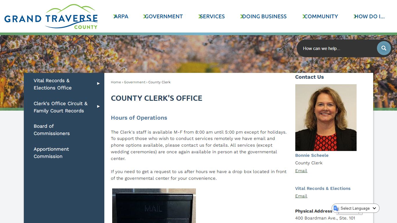 County Clerk's Office | Grand Traverse County, MI